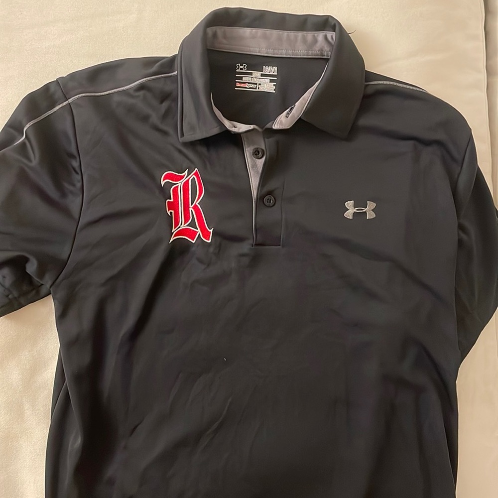 Under armor golf polo, size Large